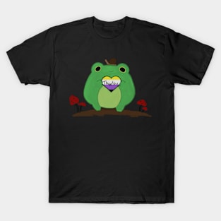 Pronoun Frog They She Nonbinary T-Shirt